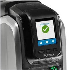 Zebra ZC300 – Kartendrucker, Thermotransfer, 300 dpi, für PVC-Karten 85,6 × 54 mm, USB, LAN