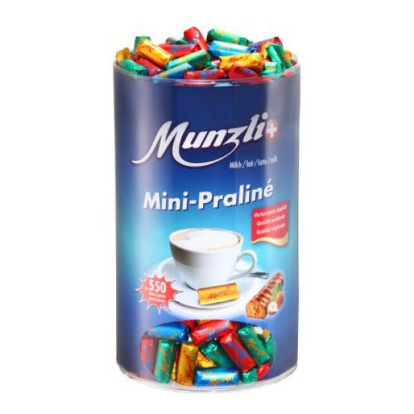Maestrani Schokoladensnack – Praliné, Milch, 550 × 4,5 g (2,5 kg)