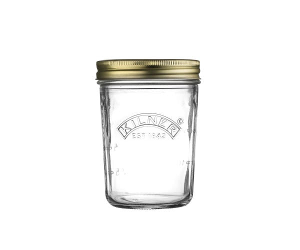 Kilner Vorratsdose 350 ml, Ø 9 × 12,5 cm, Glas (Kalk-Natron), Transparent