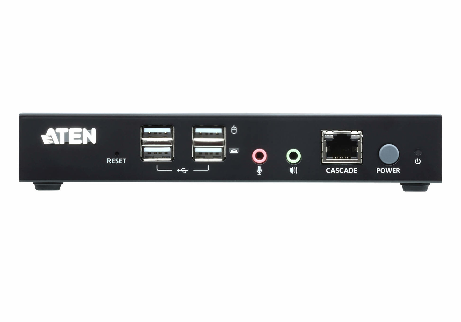 ATEN KA8270 Geräte-Dock – VGA, 2× USB-A, 3,5 mm Audio, für KVM over IP Switches (KN1132V, KN2116VA, KN4116VA)