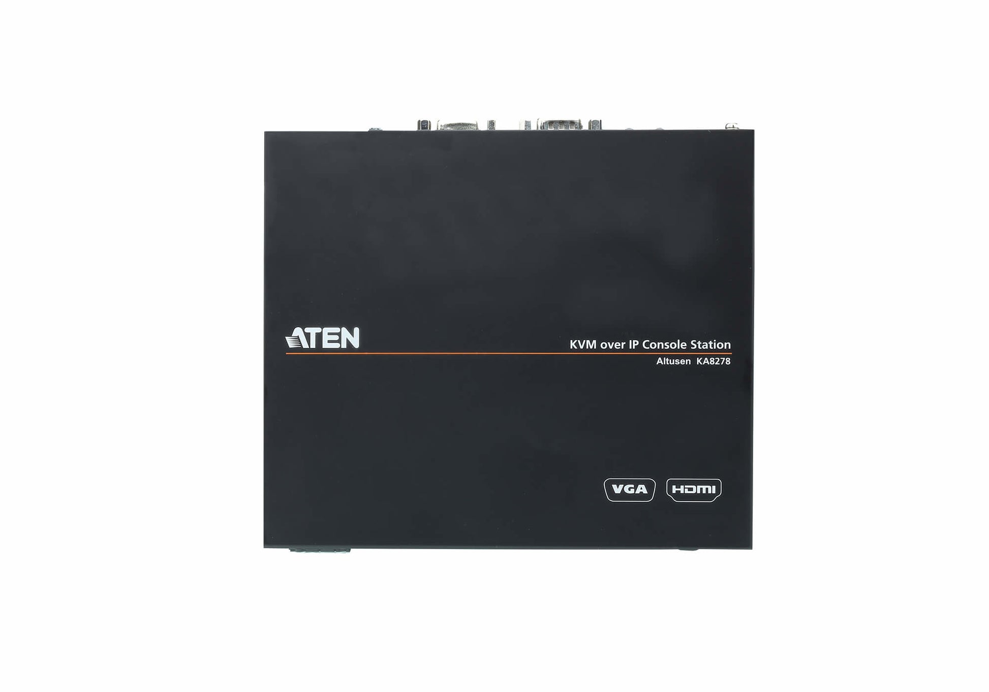 ATEN KA8278 – KVM-Konsole über IP, 1× HDMI, 1× VGA, 2× USB-A, 1920 × 1200@60 Hz, Virtual Media