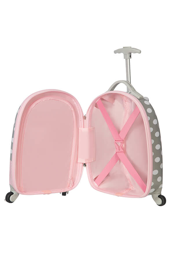 Samsonite Kindertrolley Handgepäck – 20,5 l, Hartschale PC/ABS, 4 Rollen, Minnie Glitter, 32 × 46,5 × 23 cm