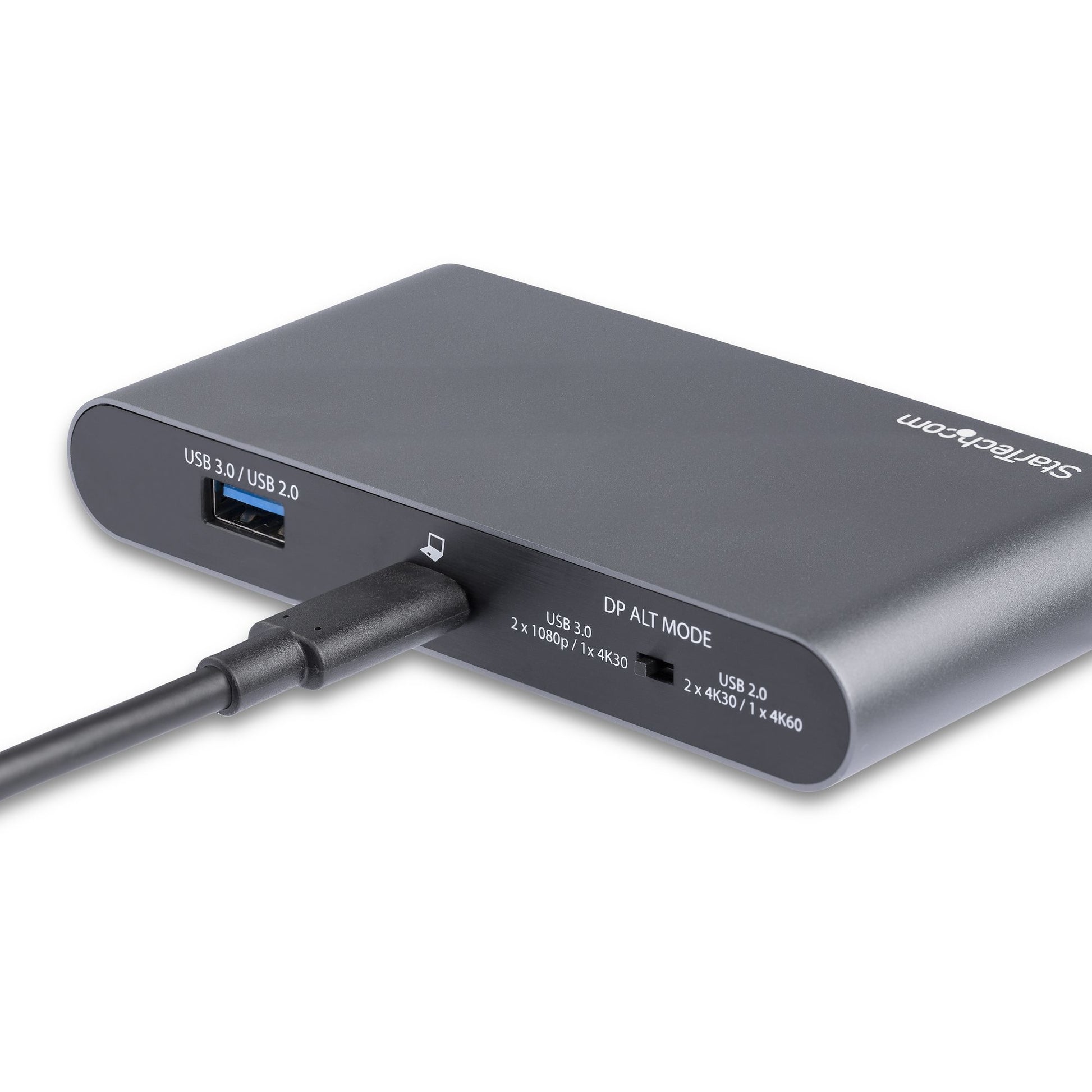 StarTech.com Multiport-Adapter – USB-C, 2× DP, 2× USB-A, 1× USB-C, 100 W PD, GbE, für Windows