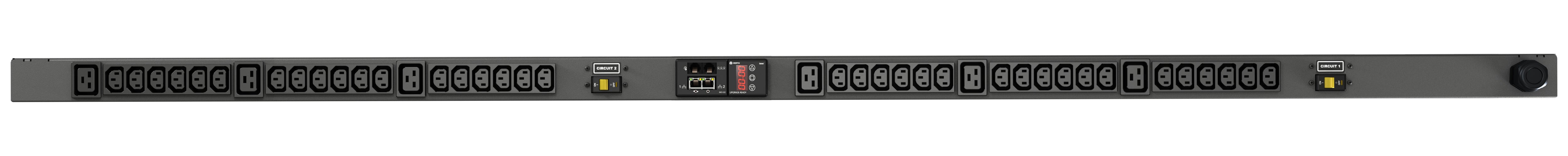 Vertiv Geist rPDU 7,3 kVA – überwacht – 0U (senkrecht), IEC 60309 Eingang 230 V/32 A – C13×36, C19×6