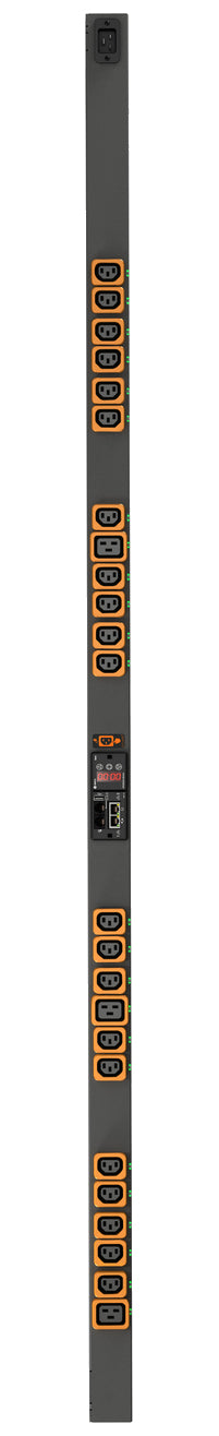 Vertiv Rack-PDU – Geschaltet, Überwacht, Einphasig, Senkrecht 0U, 16 A 230 V, 21×C13 + 3×C19, C20 Eingang
