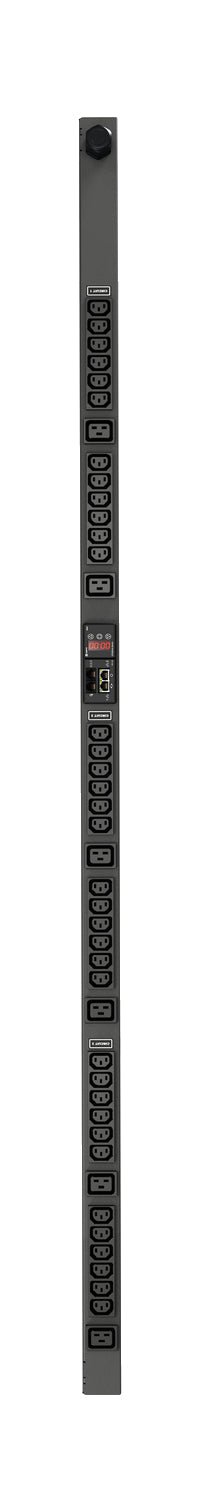 Vertiv Geist rPDU überwacht, 0U dreiphasig – Eingang IEC 60309 230/400 V 3×16 A – C13×36, C19×6 – schwarz