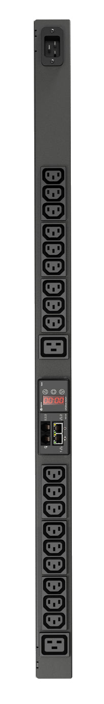 Vertiv Geist rPDU überwacht 0U Einphasig 230 V/16 A – C13×18, C19×2 – IEC C20 Eingang – Schwarz