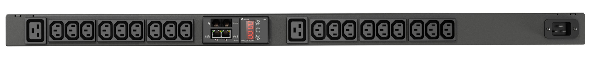 Vertiv Geist rPDU überwacht 0U Einphasig 230 V/16 A – C13×18, C19×2 – IEC C20 Eingang – Schwarz