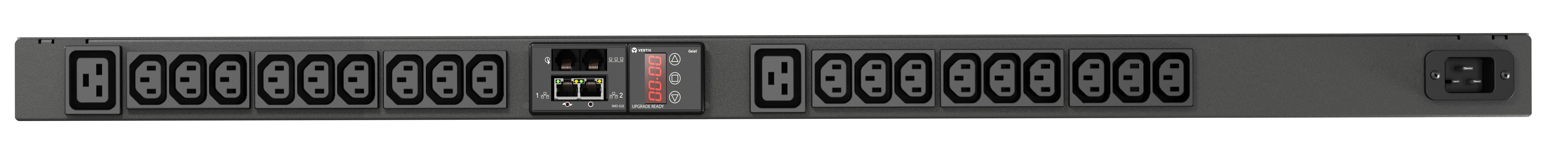 Vertiv Geist rPDU überwacht 0U Einphasig 230 V/16 A – C13×18, C19×2 – IEC C20 Eingang – Schwarz