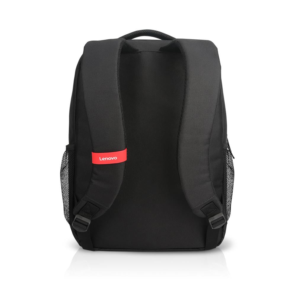 Lenovo Notebook-Rucksack bis 15,6" – wasserfest, Fronttasche – Schwarz