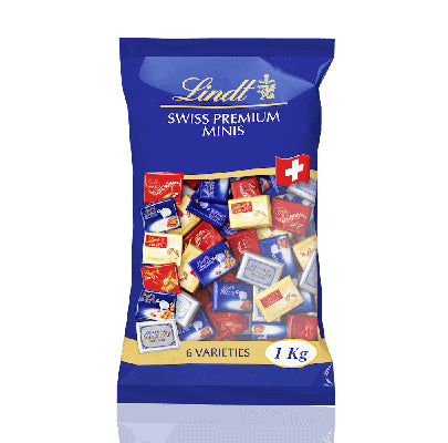 Lindt Napolitains – sortiert, 150 Stück (1 kg)