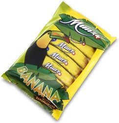 Maestrani MUNZ Schokolade – Banane – 7 × 19 g