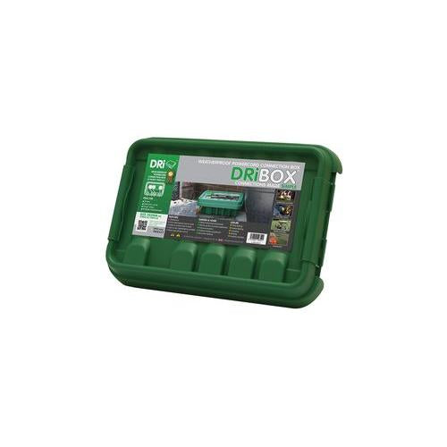 DRiBOX Kabelverstauung FL-1859-285 – 285 × 150 mm, Kunststoff, Grün, wasserfest, IP55