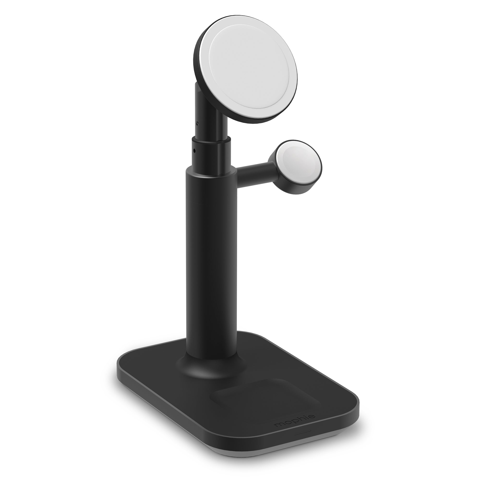 mophie MagSafe 3-in-1 Ladestation – 15 W, MFi zertifiziert, ausziehbar – für iPhone, Apple Watch, AirPods