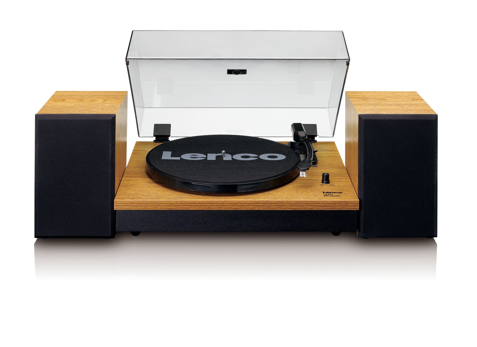 Lenco LS-300WD – Plattenspieler – Stationär – Riemenantrieb, Bluetooth – Braun