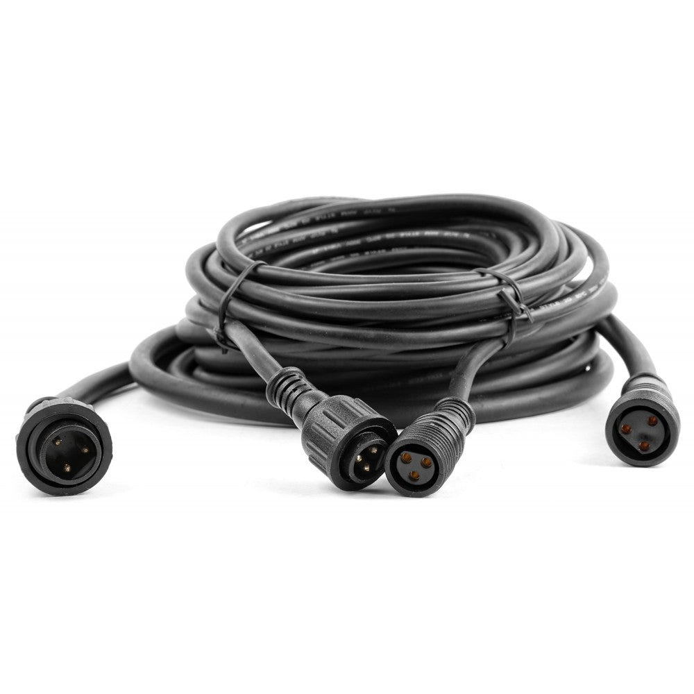 BeamZ Pro BWA4-Serie Kabelverlängerungsset – 5 m, Schwarz