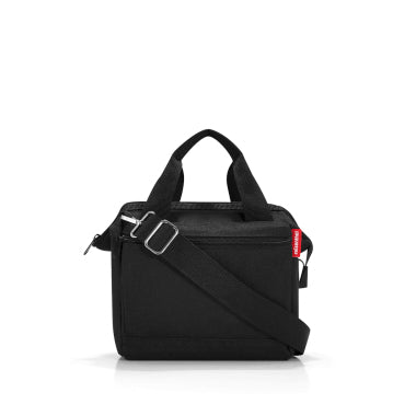 Reisenthel Umhängetasche Allrounder Cross – 4 l, Polyester, Schwarz, 22 × 24 × 13 cm