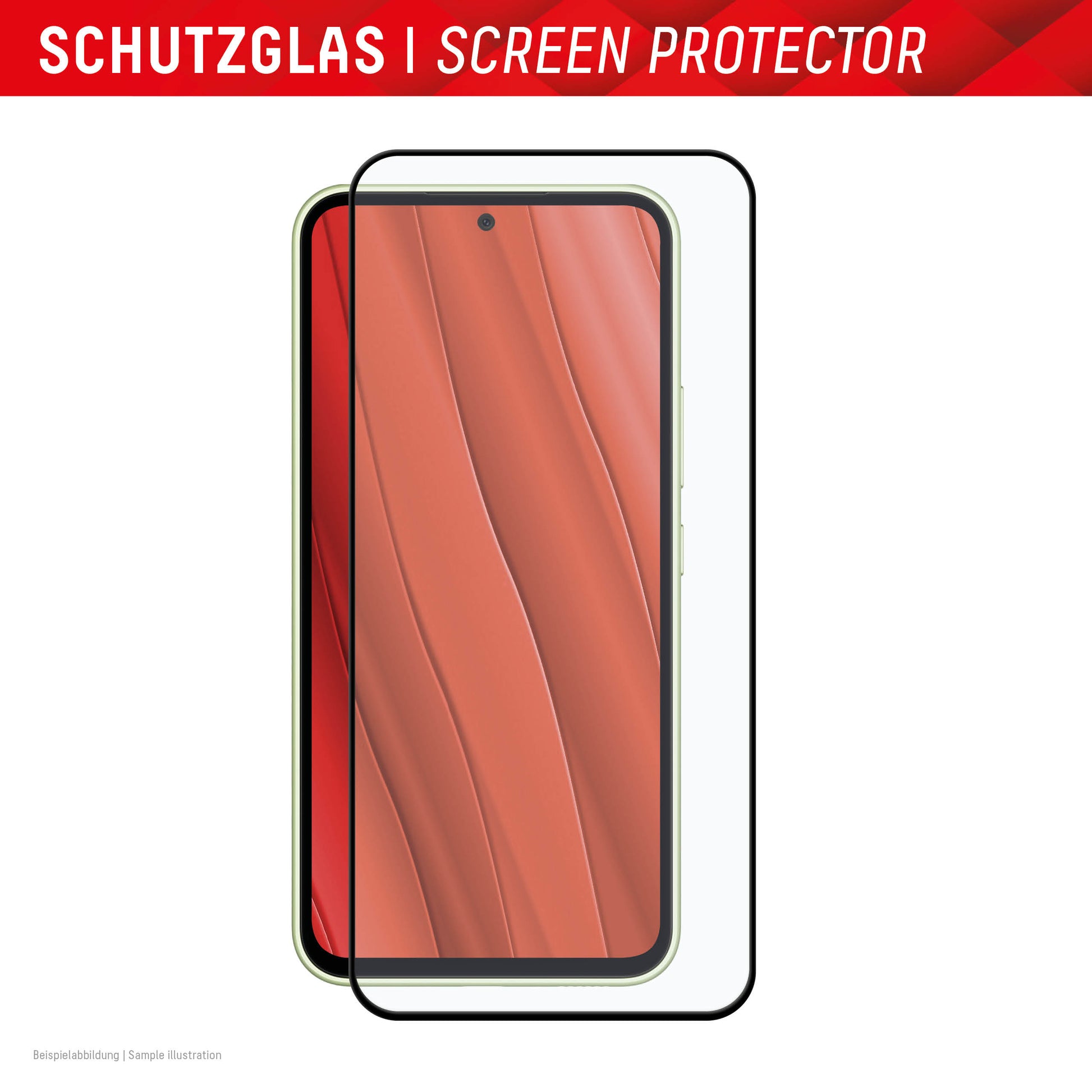 E.V.I. Displayschutz (Panzerglas), Full Cover – für Galaxy A35/A55 5G – mit Applikator