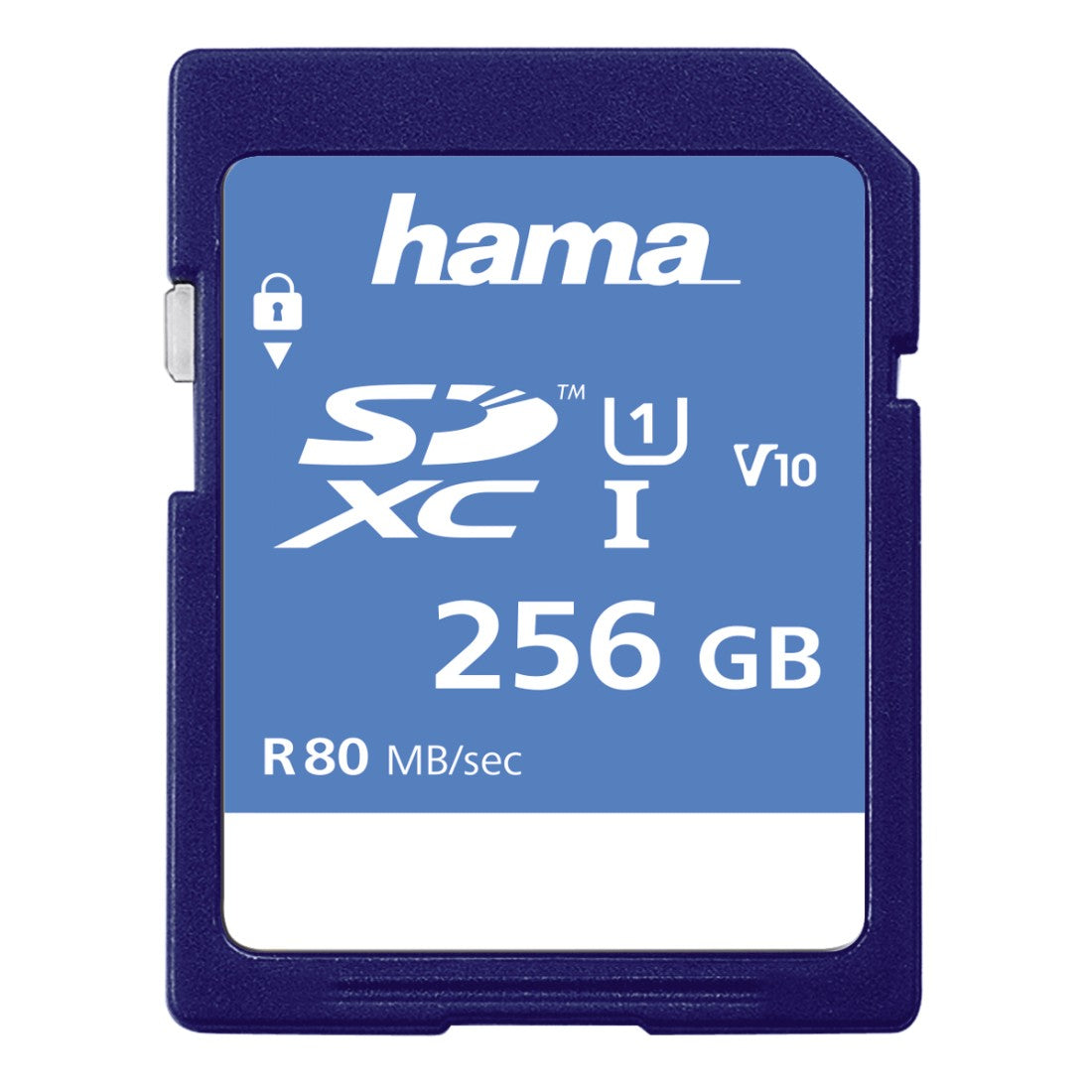 Hama SDXC 256 GB – UHS-I, Klasse 10, 80 MB/s Lesen