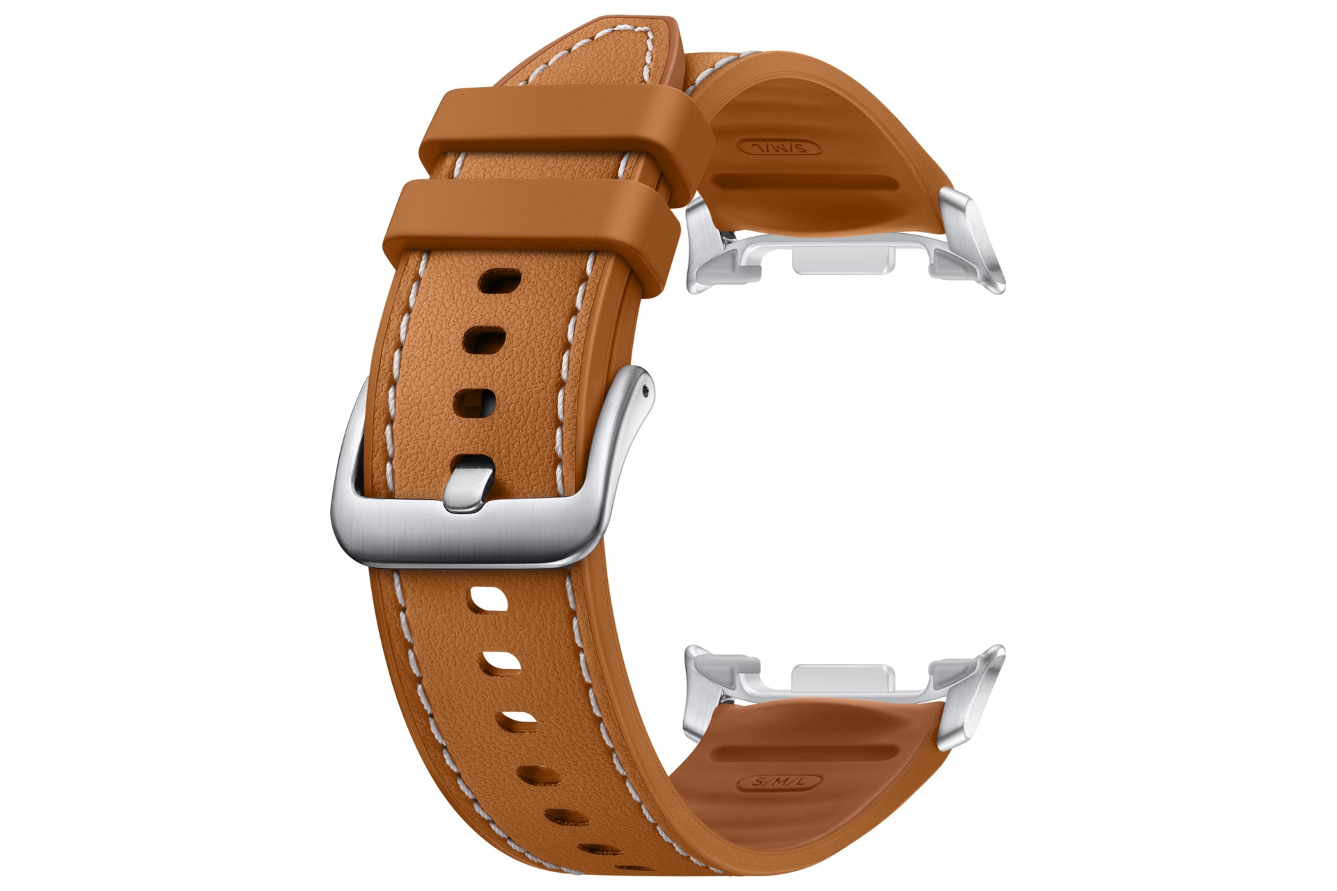 Samsung Hybrid Band Braun, S/M, M/L – für Galaxy Watch8, Watch8 Classic
