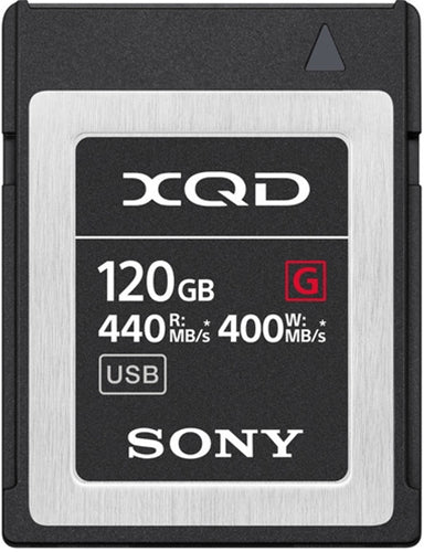 Sony QDG120F XQD-Karte 120 GB – 440/400 MB/s