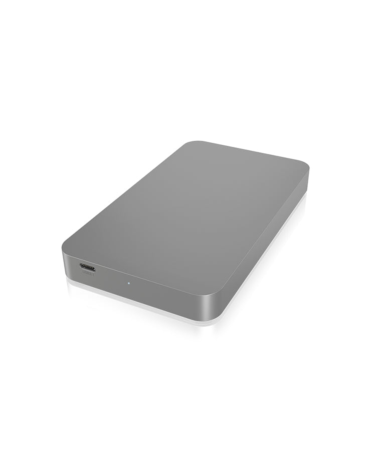ICY BOX IB-247-C31 – 1-Bay Desktop Gehäuse – USB 3.2 Gen 2 (10 Gbit/s) Type-C, für 2,5" HDD/SSD, SATA III