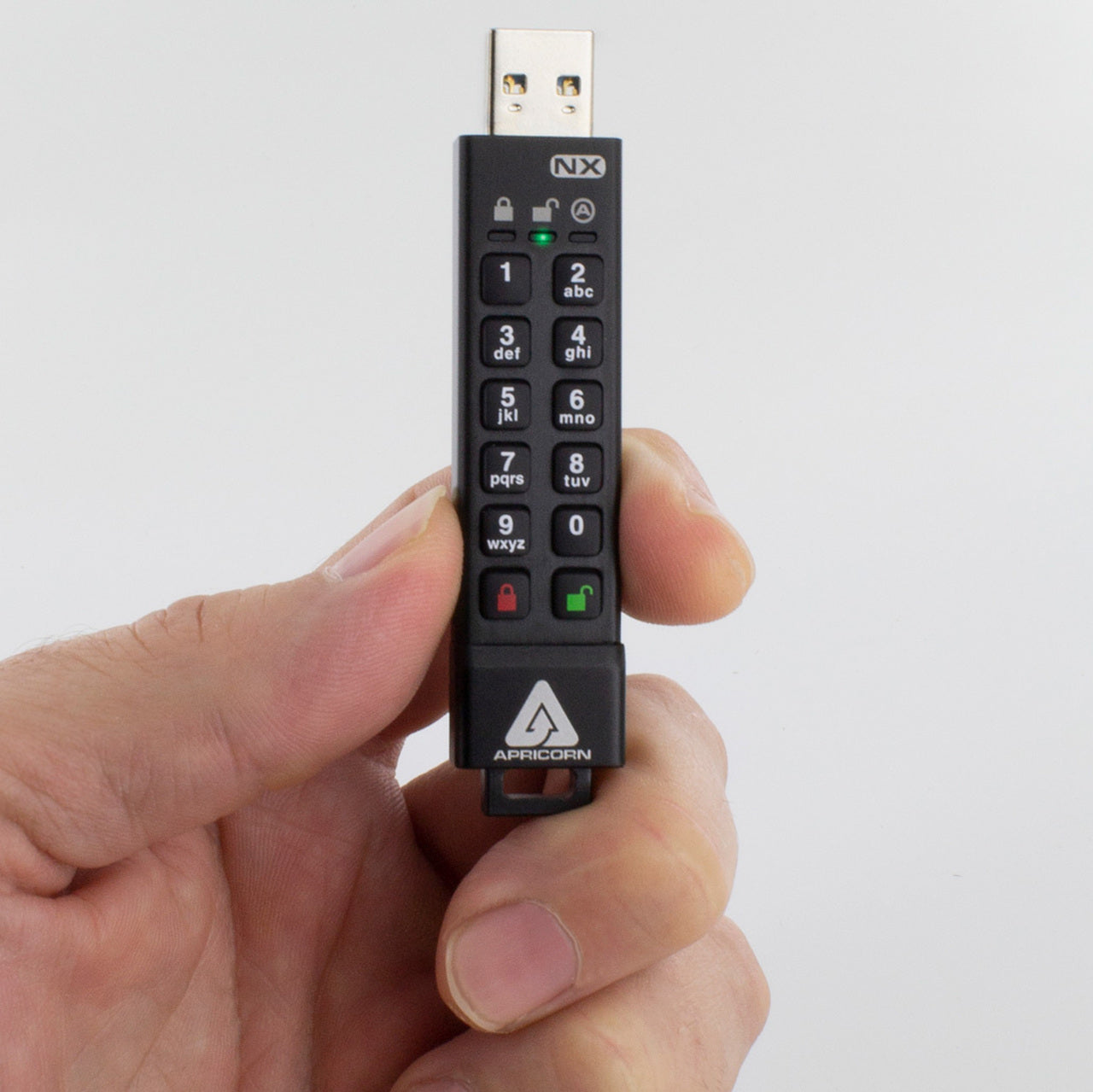 Apricorn Aegis Secure Key 3Nx – USB Typ-A (USB 3.2 Gen 1), IP67, Hardwareverschlüsselung, PIN-geschützt