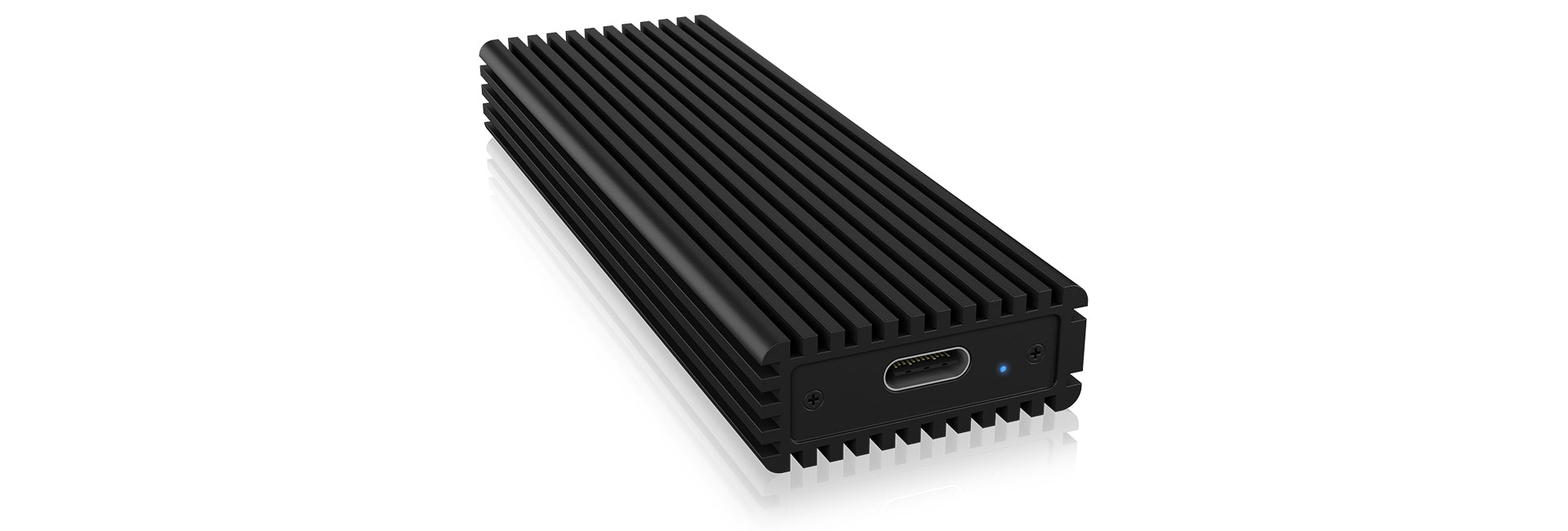 ICY BOX IB-1816M-C31 – 1-Bay M.2-Gehäuse – NVMe (PCIe 3.0), USB 3.2 Gen 2 (10 Gbit/s), für M.2 30-80 mm