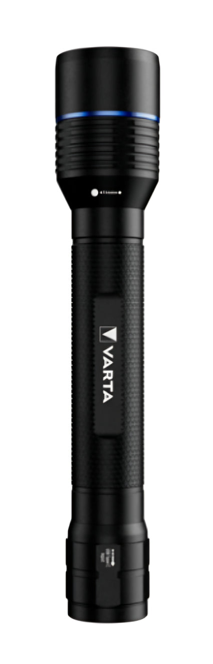 Varta Taschenlampe NIGHT CUTTER PRO F40R – 2000 lm, 350 m, IP67, USB-C, 5200 mAh, 5 Modi – Schwarz