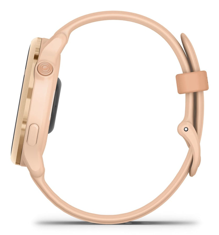 Garmin Vivoactive 6 – Smartwatch – GPS, WLAN, Schwimmen, Pink Dawn, Sportarmband