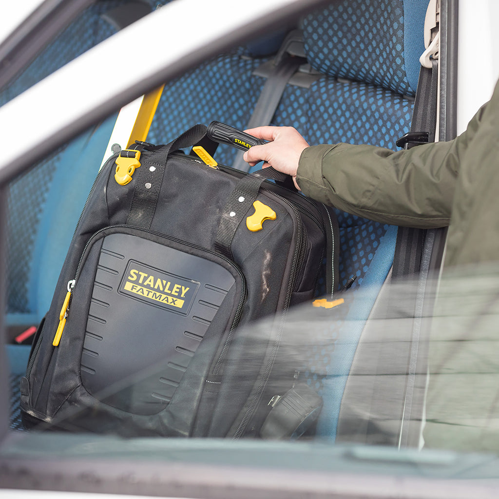 Stanley Werkzeugrucksack FATMAX Pro, 230 × 360 × 470 mm, 600D Nylon, schwarz