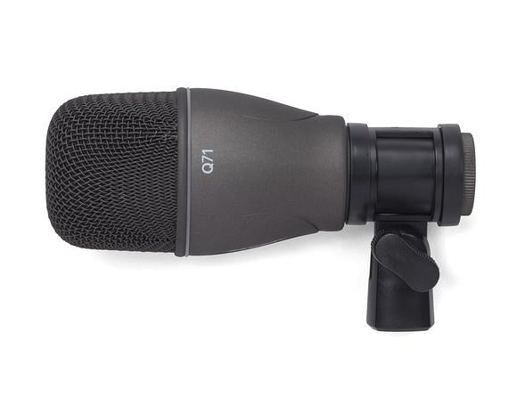 Samson DK707 Mikrofon-Set 7-teilig – Niere, 50–16'000 Hz, Schwarz/Silber