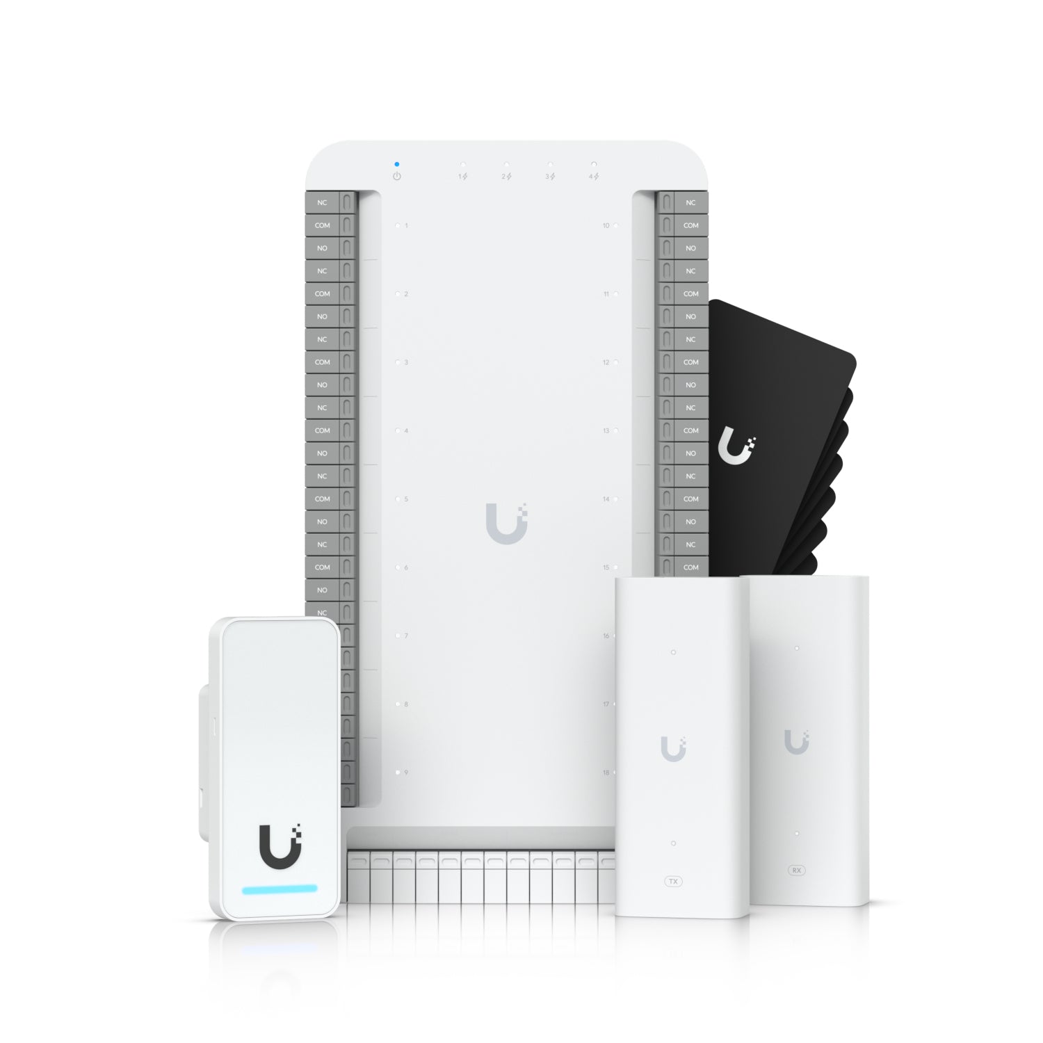 Ubiquiti Zugangskontrollleser UniFi Access UA-SK-Elevator – 129×34×245 mm, weiss, IP55