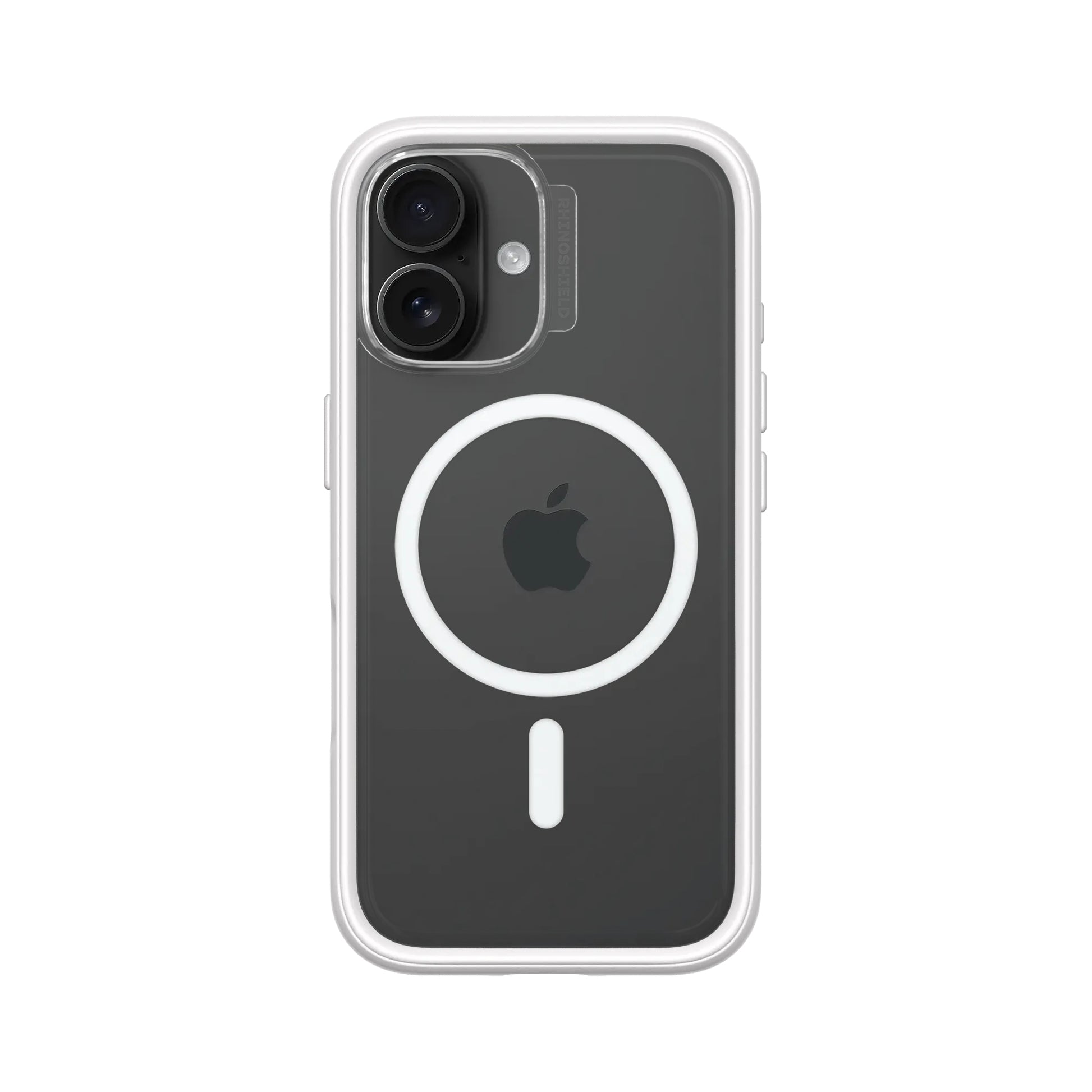 RhinoShield Mod NX Backcover – für Apple iPhone 16, MagSafe, Acryl+TPE, Weiss, bis 3,5 m Sturzsicherheit