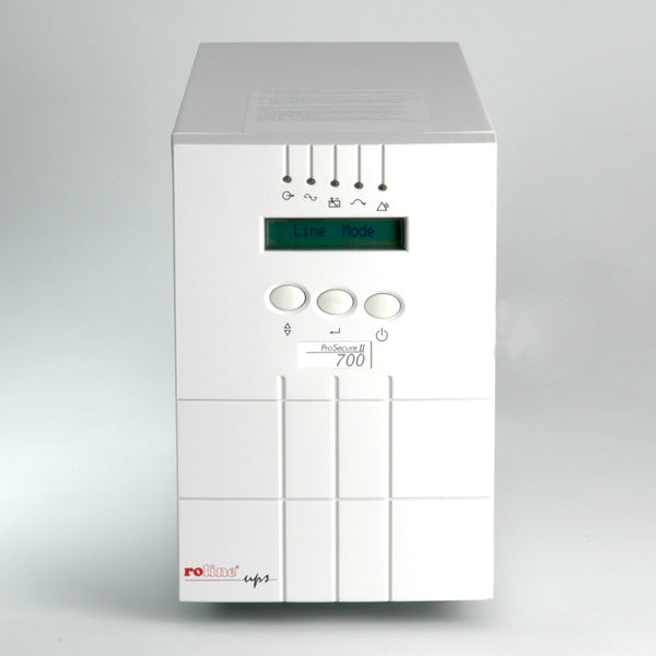 ROLINE ProSecure II 700 USV 0,7 kVA/490 W Online – C13×4, Eingang IEC C14