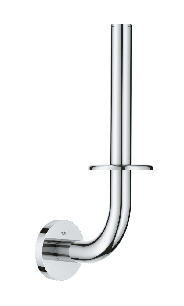 GROHE Essentials – Ersatzrollenhalter – Metall Chrom, wandmontiert, zum Bohren