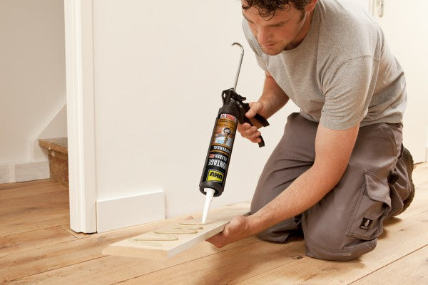 UHU Universal Montagekleber Spritze – weiss – 310 ml – für Holz