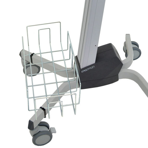 Ergotron NFCART – Drahtkorb-Kit, Tragkraft 6,8 kg, Chrom