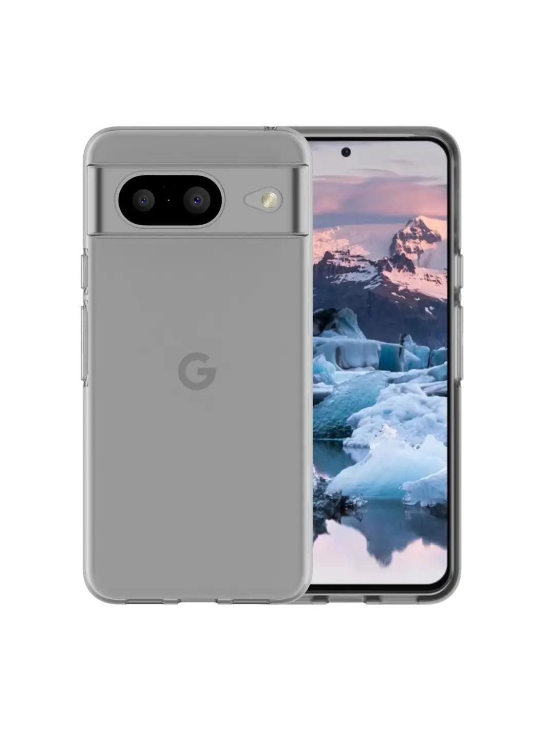 dbramante1928 Greenland Backcover – für Google Pixel 8, Kunststoff, transparent, schlagfest, kabelloses Laden