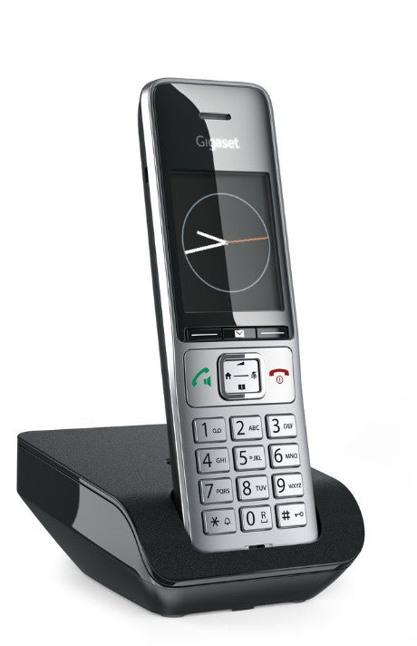 Gigaset Comfort 500 – DECT-Telefon mit Basis, Freisprechen, Anthrazit