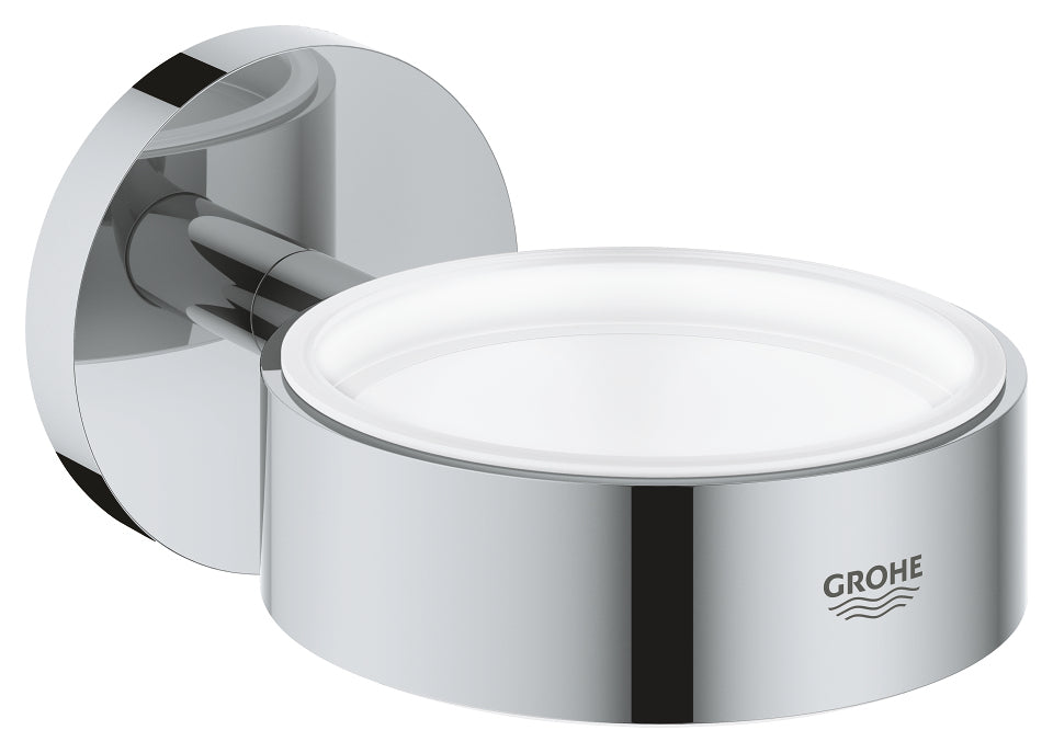 GROHE Klebehaken – Metall, Chrom, Klebestreifen