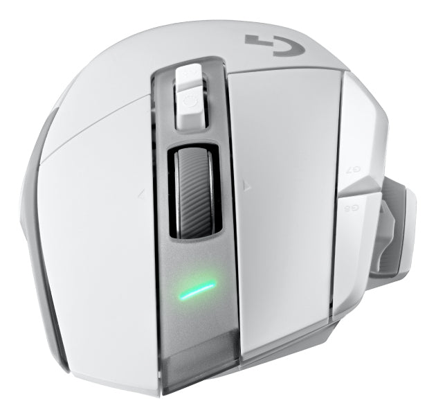 Logitech G G502 X LIGHTSPEED – Gaming-Maus – Kabellos (2,4 GHz), 25600 DPI, Rechts, Weiss