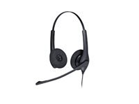 Jabra Biz 1500 – Duo Headset – USB‑A, Boom-Mikrofon, Rauschunterdrückung – Schwarz – für PC/Mac
