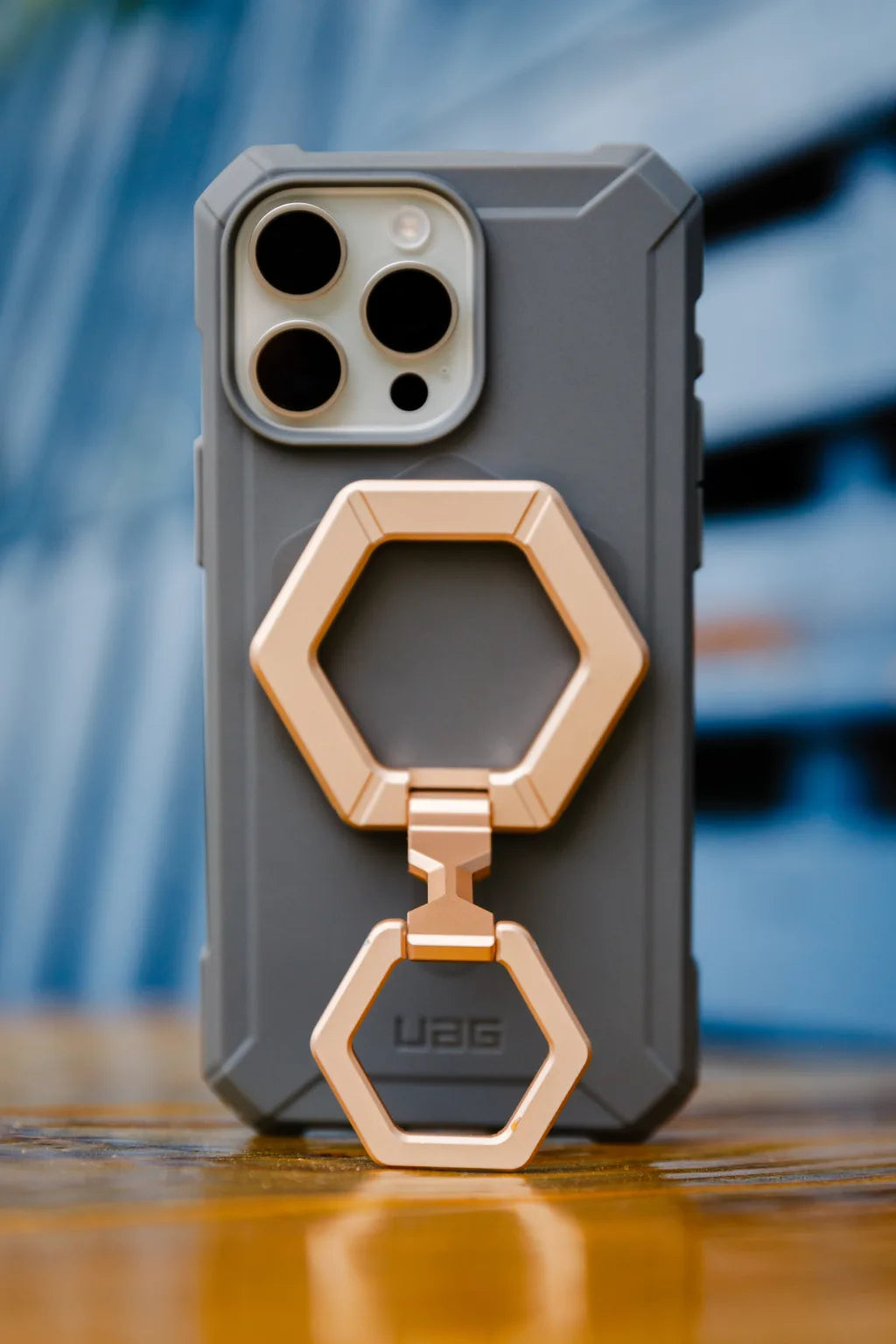 Urban Armor Gear Ringhalterung – Universal, Metall, Rosa
