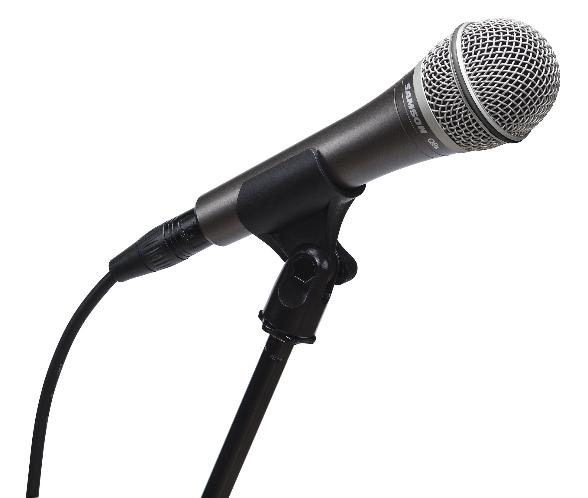 Samson Q8X – Mikrofon, XLR, Superniere, Dynamisch, Gesang & Sprache, Schwarz