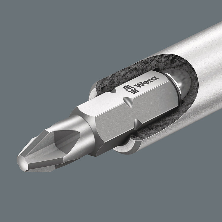 Wera Kraftform Kompakt – Multi-Bit-Schraubenzieher-Set 1/4", PH, 6-teilig