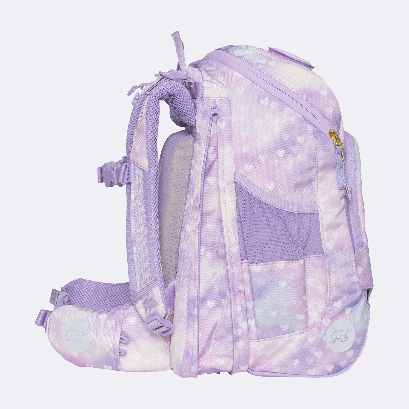 Beckmann Active Air FLX – Schulrucksack-Set 6-teilig, Unicorn Princess, 25 l, 22×39×26 cm