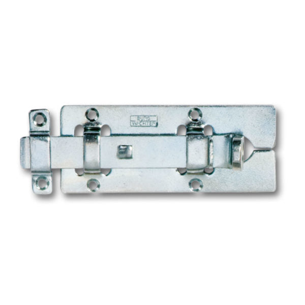 BURG-WÄCHTER Burgwächter SB SR 100 SB Riegel – Galvanisiertes Metall, 42×100 mm, Aussen, Silber