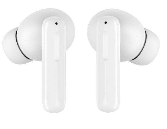 Boompods Bassline Hush ANC TWS In-Ear – Stereo, TWS, ANC, mit Ladecase, Weiss, BT 5.0