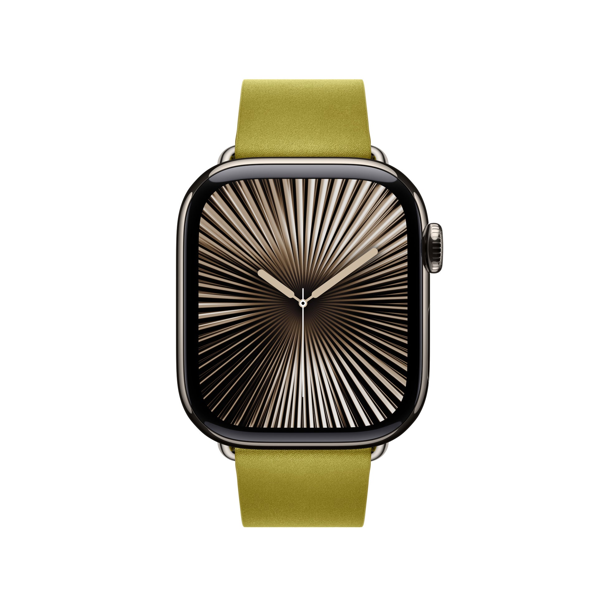 Apple Chartreuse Modern – Armband – für Apple Watch 42 mm, Grün, Grösse M, Feintwill